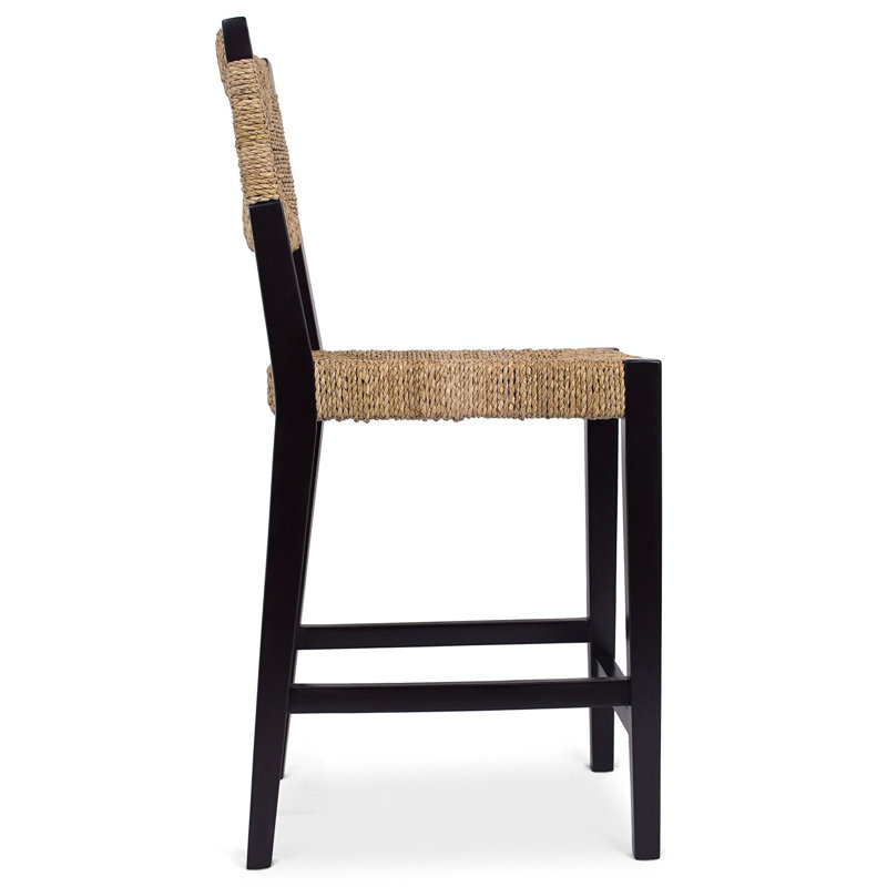 BirdRock Home Rush Weave 24" Counter Height Bar Stool Wayfair